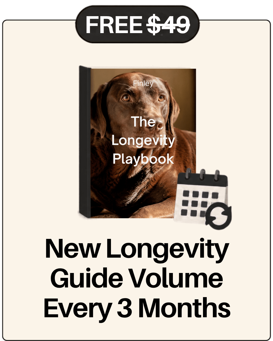 New Longevity Guide Volume Every 3 Months
